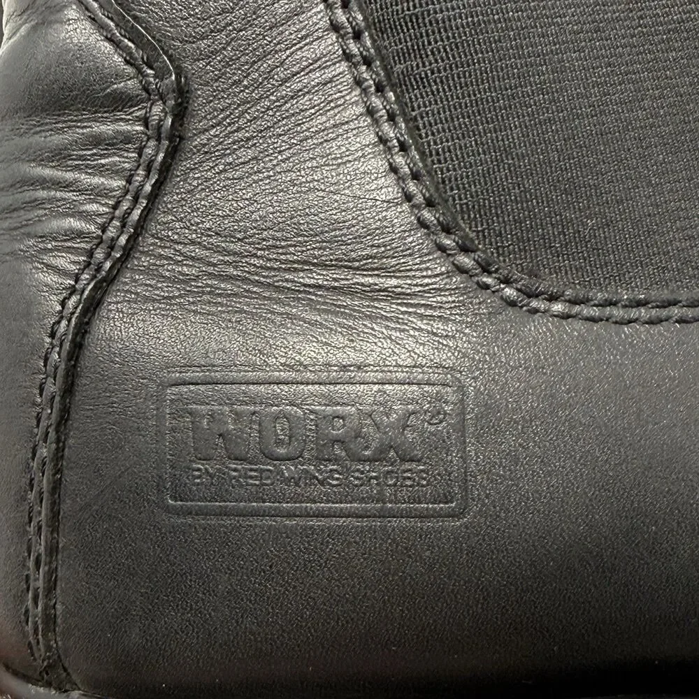 WORX Red Wing Joist 6” Romeo Chelsea Boots Mens 11.5 WW Wide Width Steel Toe